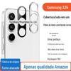 Adequado para Samsung a35 filme de lente integrado de tampa completa filme de câmera traseira de alta tela de seda de alumínio película protetora