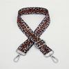 Ropa Nueva Estampado de Leopardo Correa Ancha para el Hombro Accesorios para Bolso de Mujer Correa Ajustable para el Hombro Cruzada Correa Larga para el Hombro Correa de Bolso Colorida