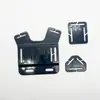 Gopro Dajiang panel de correa para el pecho cámara deportiva accesorios de plástico placa grande de plástico Juego de 3 piezas Triángulo Cuadrado