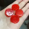 Colgante Pequeño de Jade Malayo, Verde Seco Lleno de Verde con el Carácter de Felicidad, Pendientes DIY Hechos a Mano, Pulsera, Accesorios para Collares, Joyería al por Mayor en Stock