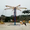 Entretenimiento al aire libre silla voladora giratoria resorte de gritos equipo de diversión sin motor suministro árbol de los deseos cesta colgante nube saltarina lugar escénico