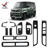 Adecuado para Mitsubishi 25-26 Delica Mini Panel de Interruptor de Tazón de Puerta Interior Modificado, Moldura del Volante y Salida de Aire