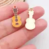 Mezcla de 20 gotas de aceite de hojas de flores amarillas, accesorios de joyería de aleación, pulseras, pendientes, llaveros, colgantes.