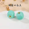 Talla de magnesita con cuentas cuentas sueltas cuentas redondas cuentas de loto cuentas de armadura rica cuentas espaciadoras accesorios de joyería hechos a mano para bricolaje