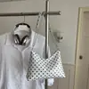 2026 Verano Nuevo Bolso de Hombro Moda Lunares Bolso Cruzado para el Trabajo Estilo Coreano de Moda Bolso Cuadrado Pequeño de Mano Bolso de Mujer