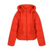 2026 Invierno Nueva Chaqueta de Algodón con Capucha Ropa de Algodón Moda Versátil Elegante Versión Coreana Sencillo Abrigo de Algodón Abrigo Cálido para Mujer