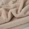 Tecido de Pelúcia Curta Imitação de Pelo de Coelho e Visom 8mm Pano de Balcão Fundo de Exibição Lenço Boneca de Algodão Boneca DIY