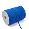 Cor 3-6mm cinto de cavalo bolsa de vestuário elástico de alta elasticidade punho elástico de borracha cinto de corrida de cavalo cinto plano