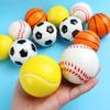 Bola de Espuma Sólida para Crianças Bola Quicante Bola de Basquete Bola de Futebol Brinquedo Bola Alívio de Estresse Bola Quicante Atacado