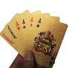 Naipes de dólar, naipes de lámina dorada, naipes de lámina plateada al por mayor, oro, Tuhao, póker de oro