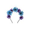 Transfronteiriço Europeu e Americano para crianças de girassol cocar simulação criativa margarida flor headband desempenho de palco vestir headband