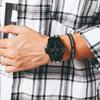 Reloj Estudiante Masculino Estilo Coreano Moda Simple Reloj Luminoso para Hombre Reloj de Pareja Correa de Silicona Reloj Militar Cool