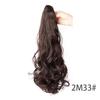 Peruca de rabo de cavalo com presilha para cabelo longo e cacheado, ondas grandes, rabo de cavalo alto, trança, garra, peruca de rabo de cavalo cacheado