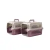 Transportadora para gatos, caja de viaje portátil para mascotas, transportadora para gatos para viajes aéreos, jaula para perros, transportadora para perros para coche, caja para mascotas tipo cápsula espacial, mochila para gatos