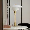Lámpara de mesa decorativa PH3 de cristal de diseño, estilo Bauhaus Nórdico ins, personalizada para dormitorio, mesita de noche, estudio fotográfico