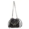 Bolso de mujer versátil y elegante, nuevo bolso tipo cubo de moda otoño 2026, fresco y casual con un toque de alta gama, bolso cruzado