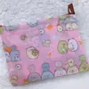 Bolsa de compras plegable Spot 210D bolsa tipo chaleco de dibujos animados portátil grande