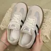 Comercio Exterior Verano Nuevo Retro Zapatillas de Entrenamiento Alemanas Suela Gruesa Zapatos de Mujer Transpirables Versátiles Suela Plana Deportivas Casuales Zapatillas Talla Grande