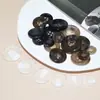 Botones de Resina de Alta Gama para Gabardinas de Hombre y Mujer, Puños de Traje, Abrigos, Suéteres, Cárdigans, Prendas de Punto, Botones Cosidos a Mano
