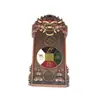 Fábrica de Origen Venta al por Mayor Colgantes para Puerta Feng Shui de Doble Cara con Cabeza de Animal y Monedas de los Cinco Emperadores Bagua para Decoración del Hogar