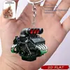 Llavero Acrílico Nuevo Transfronterizo Colgante Acrílico Temuxiyin Colgante Decorativo Creativo Zhang Linghe