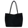 Nova bolsa tote versátil, grande capacidade, estilo casual, superfície macia, estampa de leopardo, coleção 2026, bolsa de ombro feminina em camurça para o dia a dia