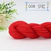 Fio de Costura Acrílico Tricotado à Mão, Delicado, Macio e Confortável, Adequado para Tricô à Mão DIY, Fio Artesanal de Lã de Espessura Média