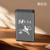 Paquete de 20 Estuches Delgados para Cigarrillos con Tapa Deslizante, Anti-Presión y a Prueba de Humedad, Estuche Sellado Portátil para Cigarrillos, Popular en Tiktok, De Venta Caliente, Disponible para Envío Transfronterizo