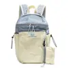 Mochila para Mujer Mochila de Senderismo al Aire Libre y Montañismo Ligera Sencilla Bolsa de Tela Color Caramelo Mochila para Estudiante Universitario