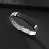 Pulseras de Acero Inoxidable de Moda para Pareja con Opciones de Grabado, Pulseras con Placa Curva para Hombres y Mujeres, Correas de Acero de Titanio para Reloj, Regalos del Día de San Valentín