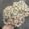 Pulseira de Jade Afegão Natural, Pulseira Portátil, Pulseira de Contas de Jade Branco Jade Hetian Imitação, Presente para Transmissão ao Vivo em Feira de Rua