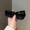 Óculos de sol irregulares engraçados femininos bandido com moda europeia e americana óculos côncavos à prova de UV viseira sol homens
