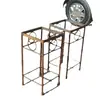Mesa de café de hierro forjado para comercio exterior de Subei, mesa de metal para recibidor, decoración de mesa, mesa de café redonda de hierro