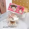 Pequeños regalos de fiesta empaquetados individualmente, lindos colgantes de peluche, muñecos de dibujos animados, muñecos para lanzar en bodas, recuerdos de fiesta y decoraciones colgantes