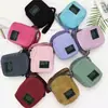 Bolsa Transversal Feminina de Veludo com Quadrados Pequenos, Bolsa Pequena Simples e Casual de Tecido, Best-seller Transfronteiriço Bolsa Transversal para Celular Multicor