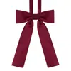 Cuadros Japoneses Corbata de Moño Negra Flor de Collar de Flor de Graduación para Mujer Estilo Universitario Cinta Jk Accesorios para Camisa Traje de Marineros