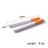 Caixa de Cigarros de Plástico Brinquedo de Soprar Bolhas Forma Criativa Brinquedo de Truque Descompressão para Adultos Cessação do Tabagismo Artefato Máquina de Bolhas