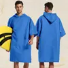 2026 Nuevo Modelo Bata de Baño para Nadar para Hombres y Mujeres Adultos, Absorbente de Agua, Secado Rápido, Toalla de Playa Portátil para Viajes, Toalla de Playa Vestible