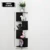 Estantes de pared transfronterizos, paneles de almacenamiento multicapa de tablero de madera y plástico, estantería de pared para esquina, estante triangular de esquina para uso doméstico