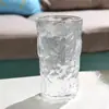 Taza de Glaciar de Verano Vaso de Vidrio Transparente Vaso de Agua Lujo Ligero Vaso de Cerveza de Alto Valor Vaso de Whiskey Vaso de Agua de Vidrio