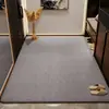 Felpudo de lino natural para puerta de entrada, plegable, lavable, raspa la suciedad, adecuado para uso doméstico, alfombra grande para recibidor