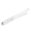 Pinzas para Barbacoa Estilo Coreano Pinzas para Alimentos de Acero Inoxidable Pinzas para Barbacoa Domésticas Pinzas para Bistec Pinzas para Pan de Cocina