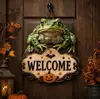 Novo produto transfronteiriço Placa de Boas-Vindas Mão de Esqueleto de Halloween P