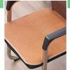 Cojín de Asiento de Ratán para Verano, Almohadilla Fresca y Antideslizante para Silla, Esterilla de Ratán para Silla de Comedor de Verano, Cojín de Asiento Esterilla Refrigerante de Superficie Lisa para Verano