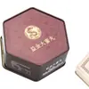 Caja de Hierro de Pastillas Hexagonales An Gong Niu Huang Productos Medicinales y de Salud Lata de Hierro 3 Pastillas Píldora Grande de Miel Empaque de Caja de Hierro Personalización