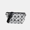Bolsa Feminina Corrente Bolsa Transversal Verão 2022 Nova Moda Estilo Coreano Bolsa de Ombro Simples Estilo Chanel Bolsa com Corrente Xadrez Diamante
