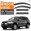 Adecuado para Volkswagen Touareg Lluvia y Spoiler de Lluvia Ceja de Lluvia Visera de Ventana VW Touareg