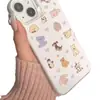 Funda de Animales Linda para Pantalla Completa de iPhone 13/14 Pro iPhone 15/15 Pro Max Resistente a Caídas 11/12 Tendencia XS