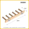 Percha Plegable de Madera de Chios para Loro Accesorios para Jaulas de Pájaros Suministros Juguete para Desgastar el Pico de Loro Periquito Estructura para Trepar