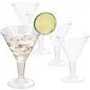 Copos Descartáveis de Plástico para Champanhe, Taças de Coquetel Transfronteiriças, Taças de Vinho de Cristal, Taças de Vinho Tinto de Vidro Imitação para Casamentos e Festas